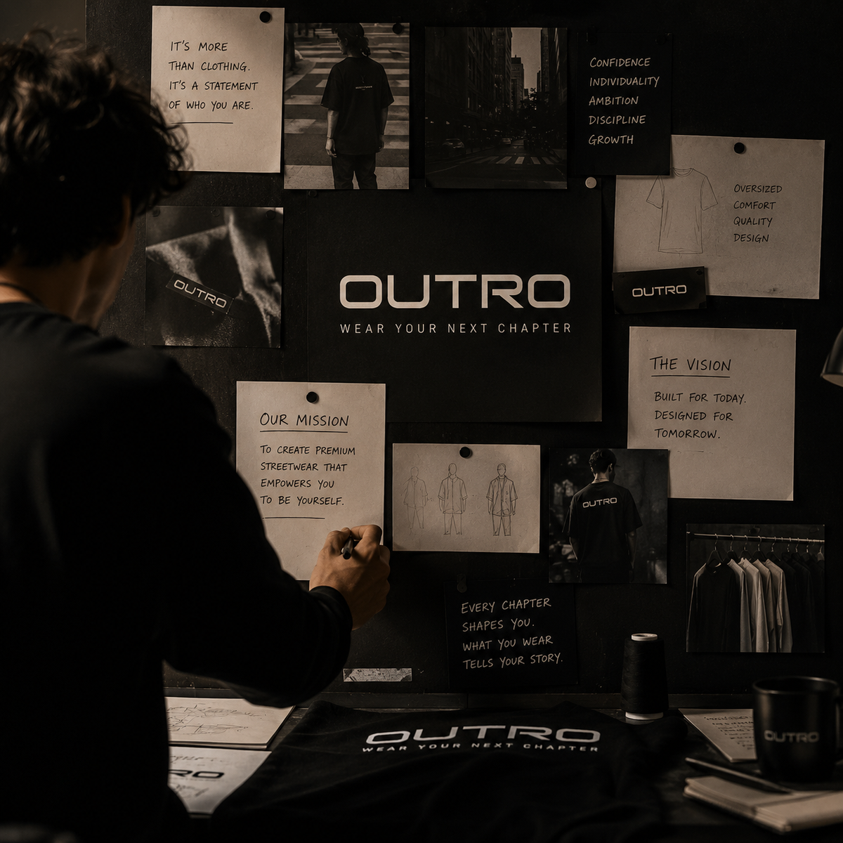 The Story Behind OUTRO: Wear Your Next Chapter