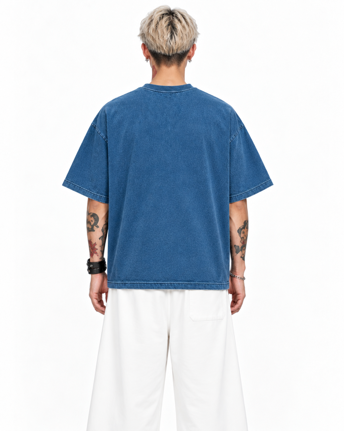 Los Angeles Denim Wash Boxy Fit T-Shirt