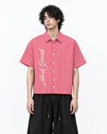 Red Picnic Boxy Fit Shirt