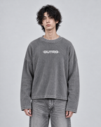 Core Logo Acidwash Waffle Knit Tee