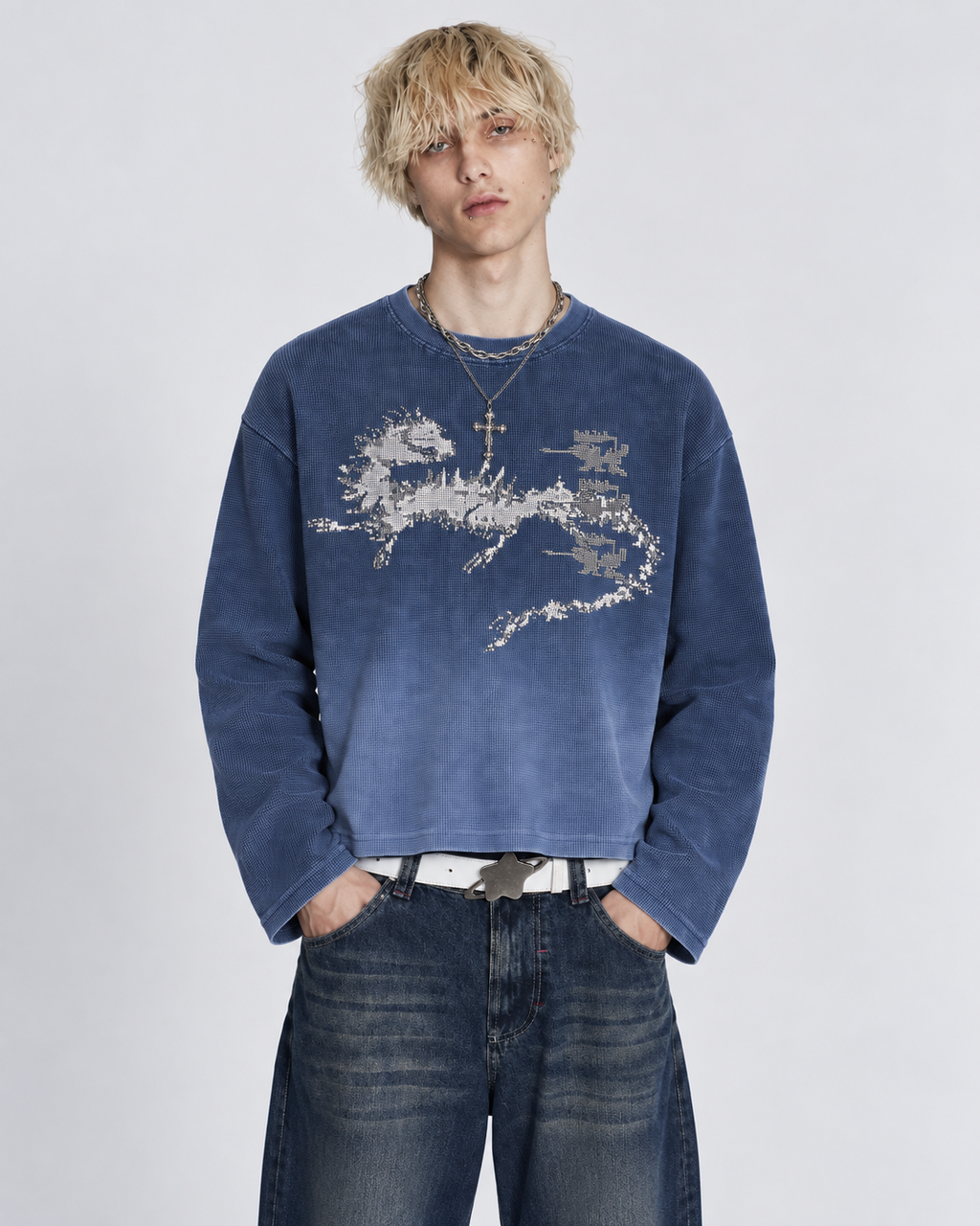 Afterglow Waffle Tee