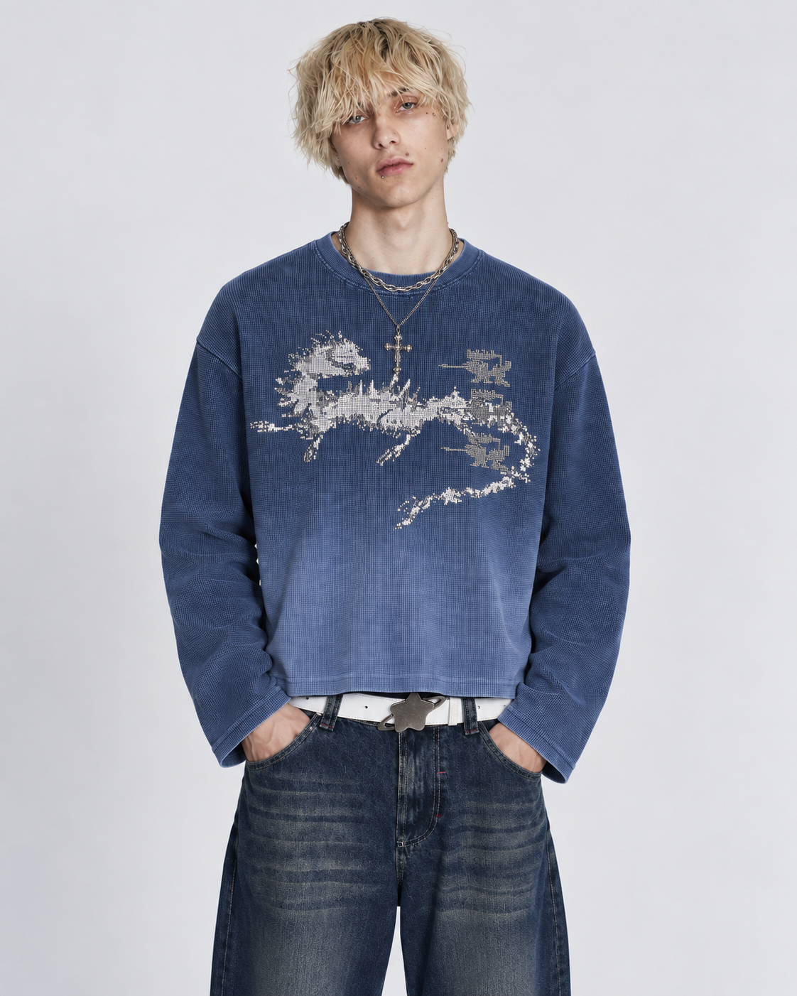 Afterglow Waffle Tee