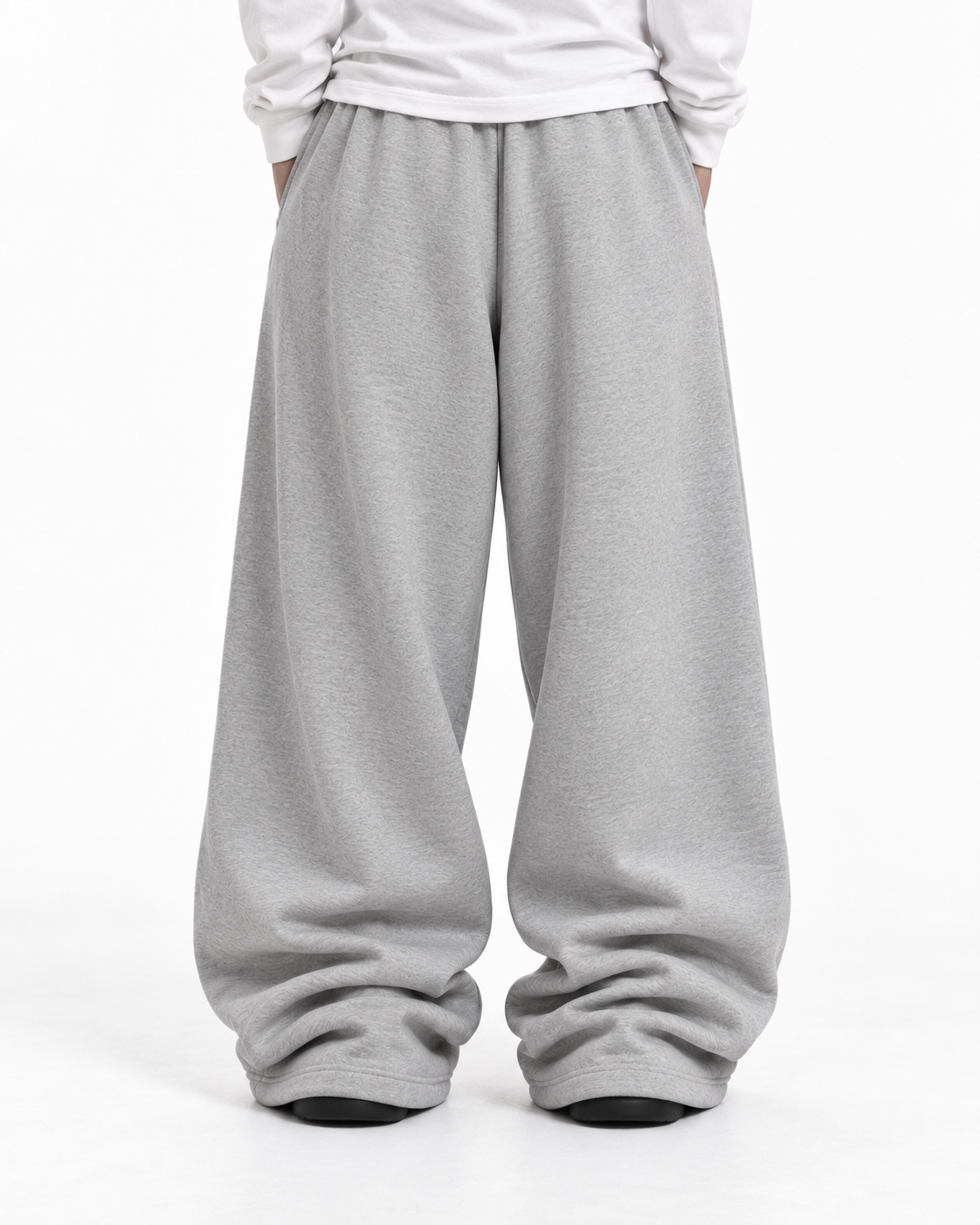 Hold On Grey Baggy Sweatpant