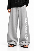 Poison Script Grey Baggy Sweatpant