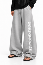 Poison Script Grey Baggy Sweatpant