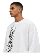 OUTRO Script Flow Oversized Waffle Knit
