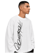 OUTRO Script Flow Oversized Waffle Knit