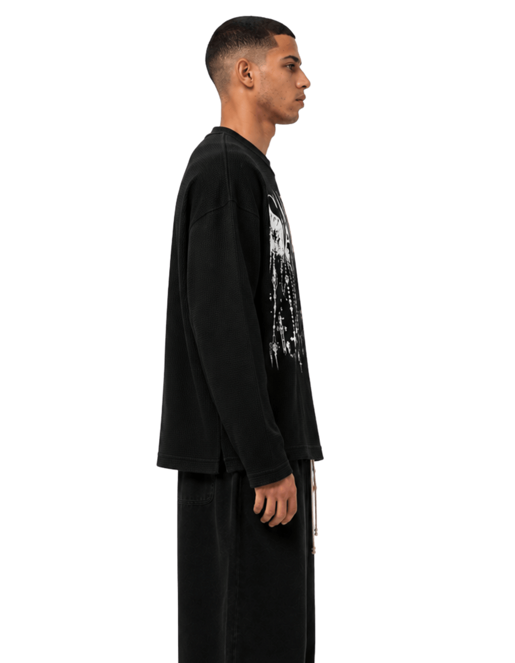 OUTRO Saint Relic Oversized Waffle Knit
