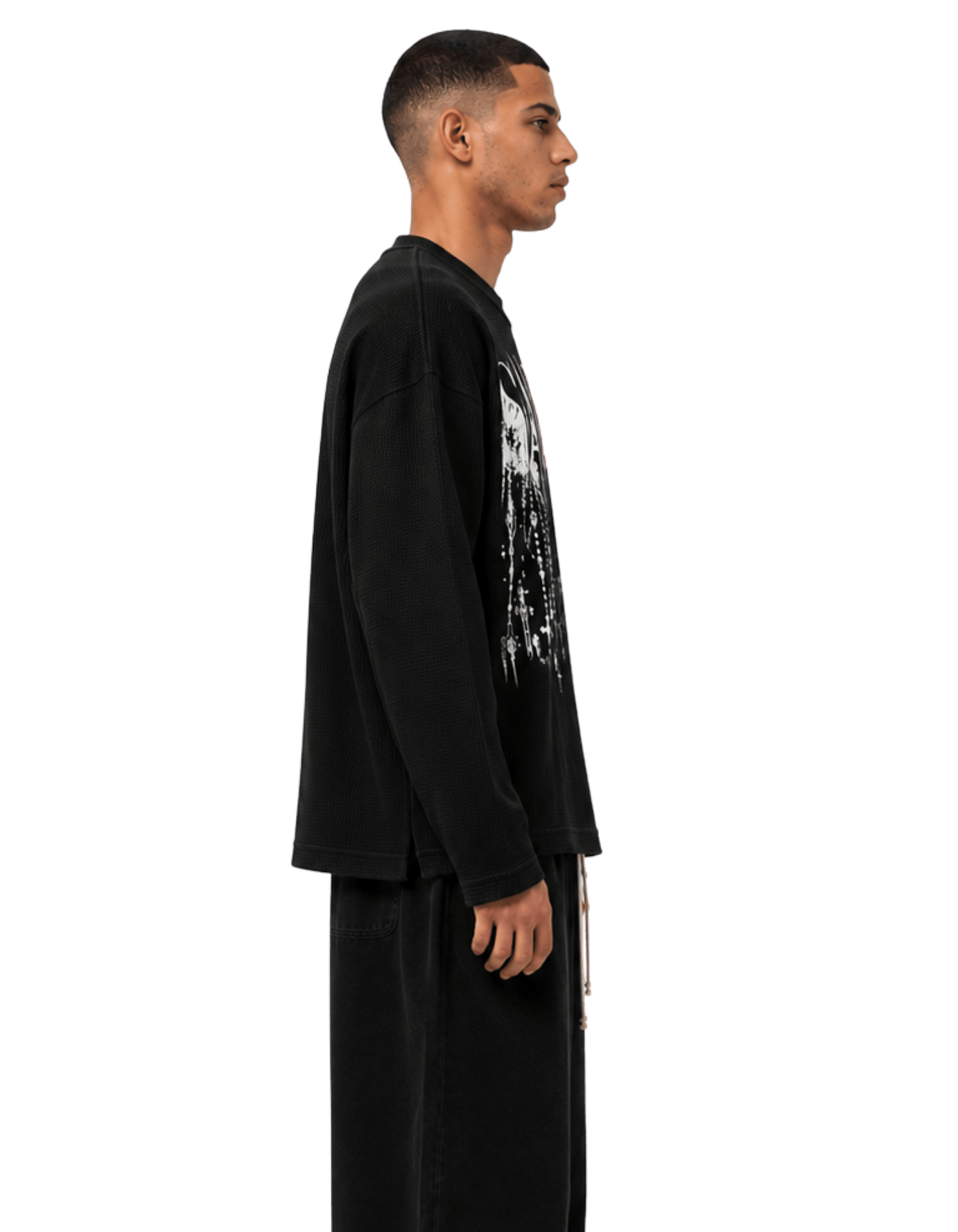 OUTRO Saint Relic Oversized Waffle Knit