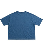 Denim Wash Boxy Fit T-shirt Back Design
